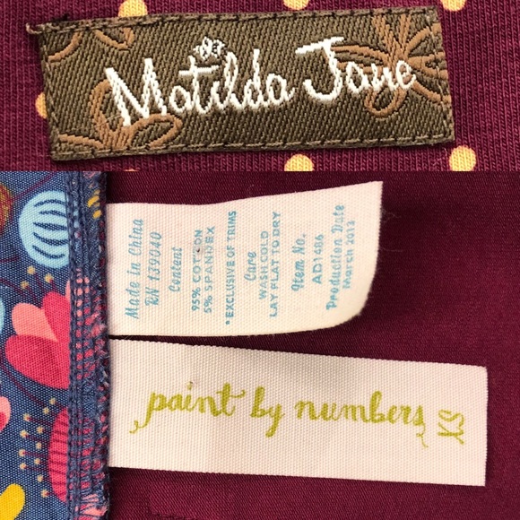 Matilda Jane Paint By Numbers Collage Kimono Dress - Picture 6 of 8